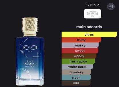 Blue Talisman Ex Nihilo